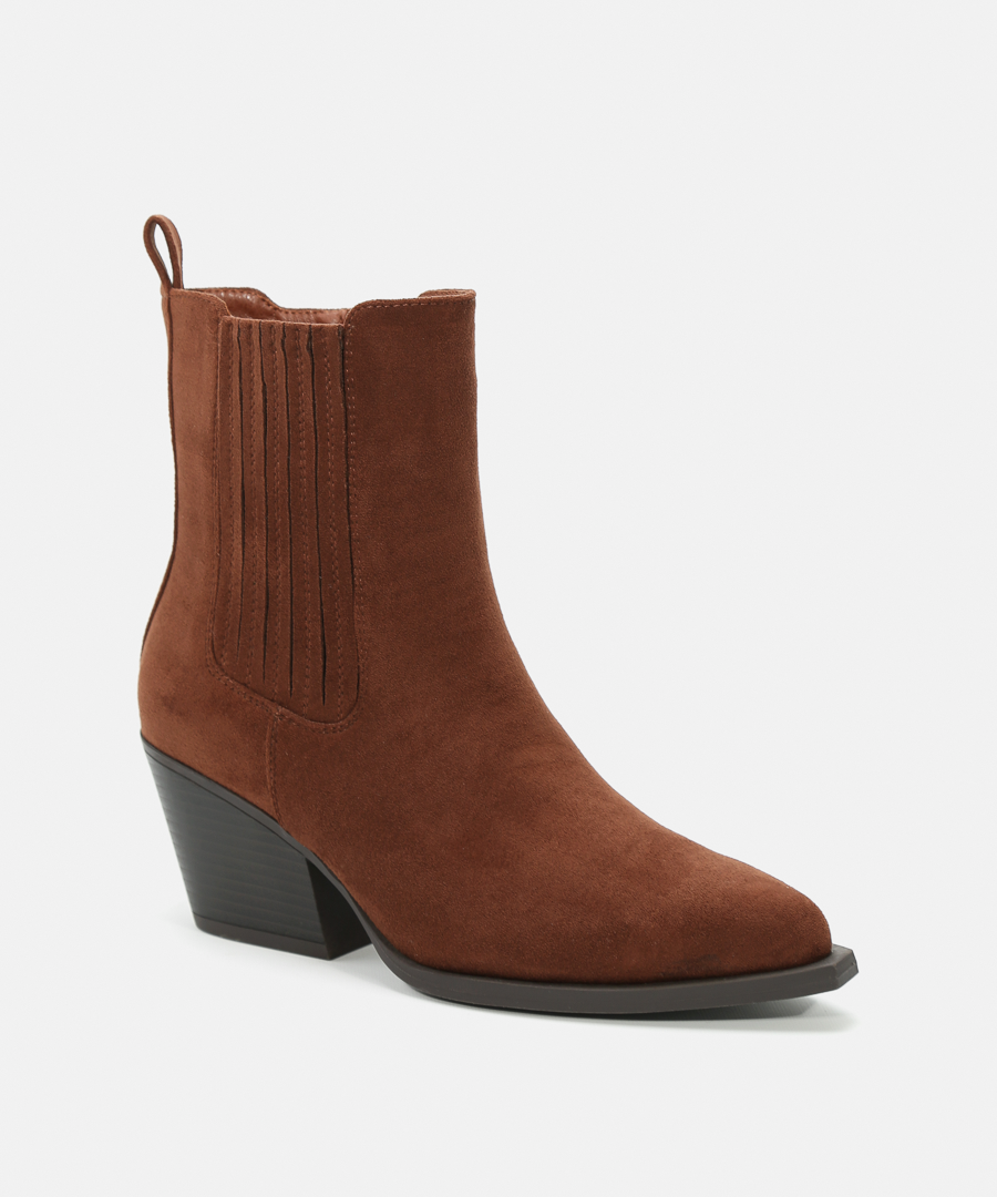 Botines tacón cowboy image number null